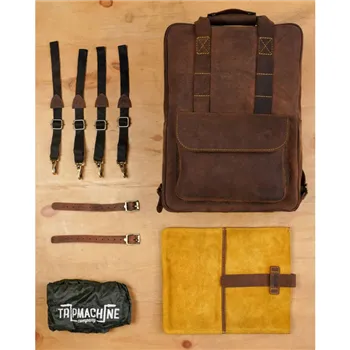 cafe 4 racer - Tripmachine Eastwood batoh tabák - Tripmachine Tašky 
