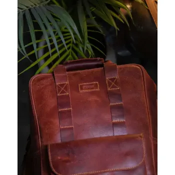 cafe 4 racer - Tripmachine Eastwood backpack cherry red - Tripmachine Bags 