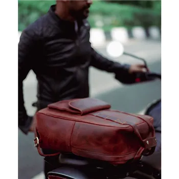 cafe 4 racer - Tripmachine Eastwood backpack cherry red - Tripmachine Bags 