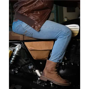cafe 4 racer - Trip Machine, Renegade pravý boční panel. Hnědý/Tabák - Tripmachine ROYAL ENFIELD Interceptor 650 