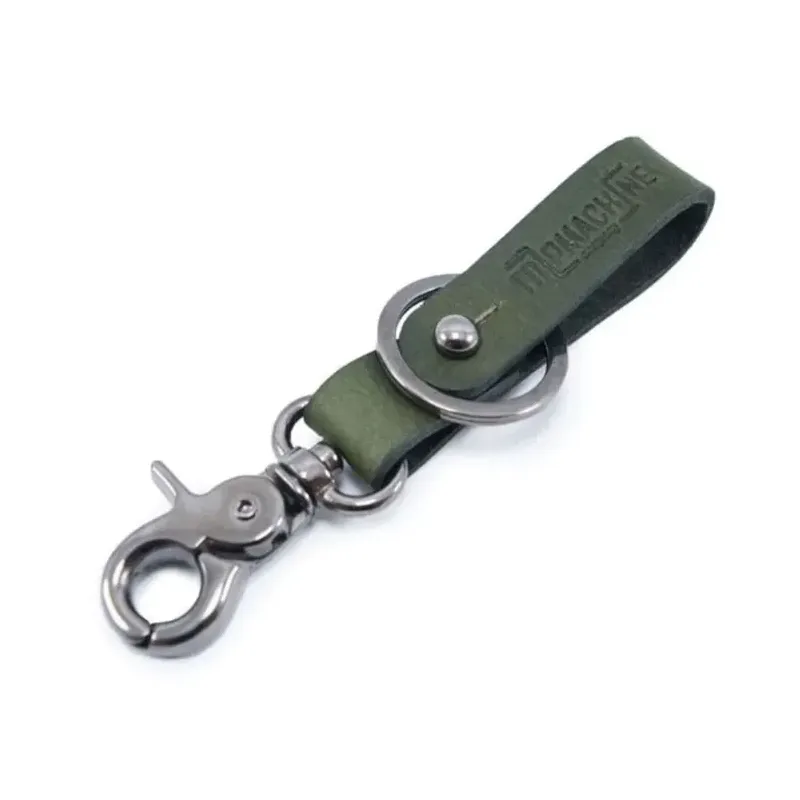 cafe 4 racer - Tripmachine Key Fob Army green/black - Tripmachine Key Fobs 