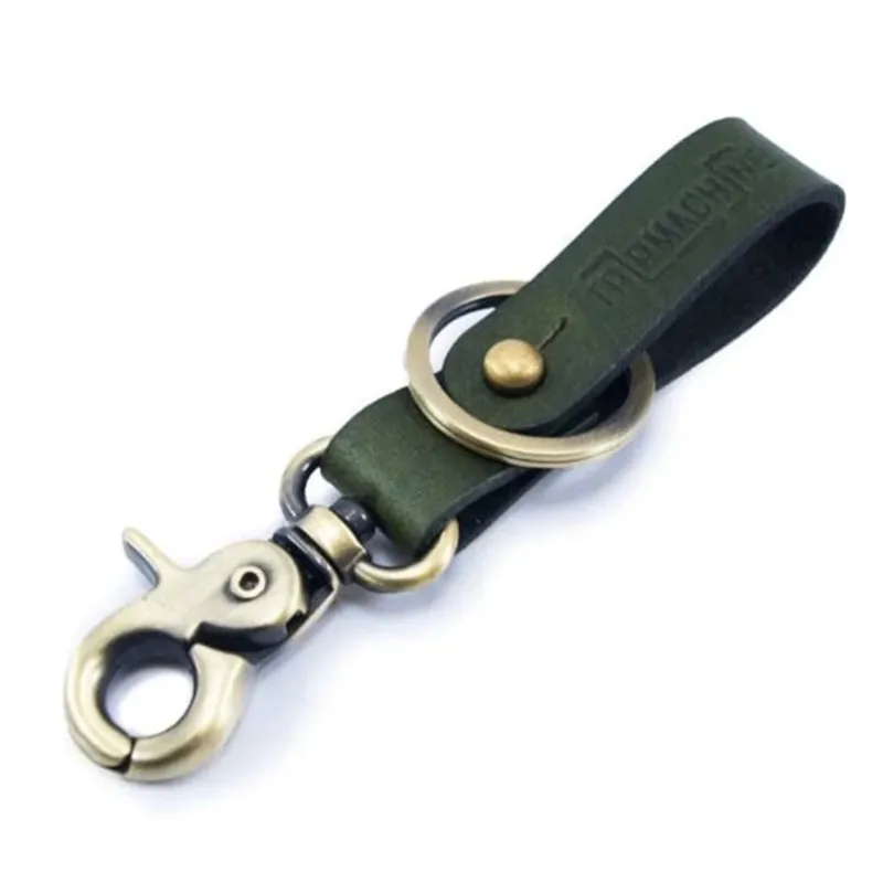 cafe 4 racer - Kľúčenka Tripmachine army green/antique Gold - Tripmachine Kľúčenky 