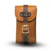 cafe 4 racer - Trip Machine, Moto Exclusive Utility Pouch. Vintage Tan - Tripmachine Bags 