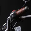 cafe 4 racer - Trip Machine, leather handlebar grip wraps. Dark Tan Cognac - Tripmachine Omototávky rukovätí 