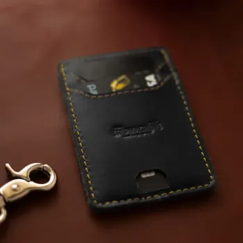 cafe 4 racer - Trip Machine Wiberg cardholder black - Tripmachine Peňaženka 