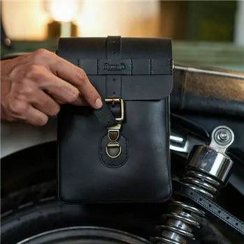 cafe 4 racer - Tripmachine Moto Sling bag black - Tripmachine Tašky 