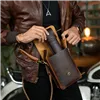 cafe 4 racer - Tripmachine Moto Sling bag cognac - Tripmachine Bags 