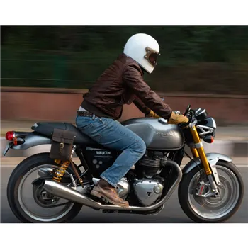 cafe 4 racer - Tripmachine Moto Sling taška mocha - Tripmachine Tašky 