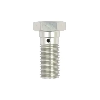 cafe 4 racer - TRW double Banjo Bolt silver anodized M10x1.25 - TRW Banjo Bolts & Switches 