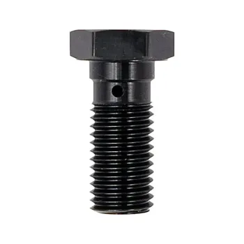 cafe 4 racer - TRW Banjo Bolt black anodized M10x1.25 - TRW Banjo Bolts & Switches 
