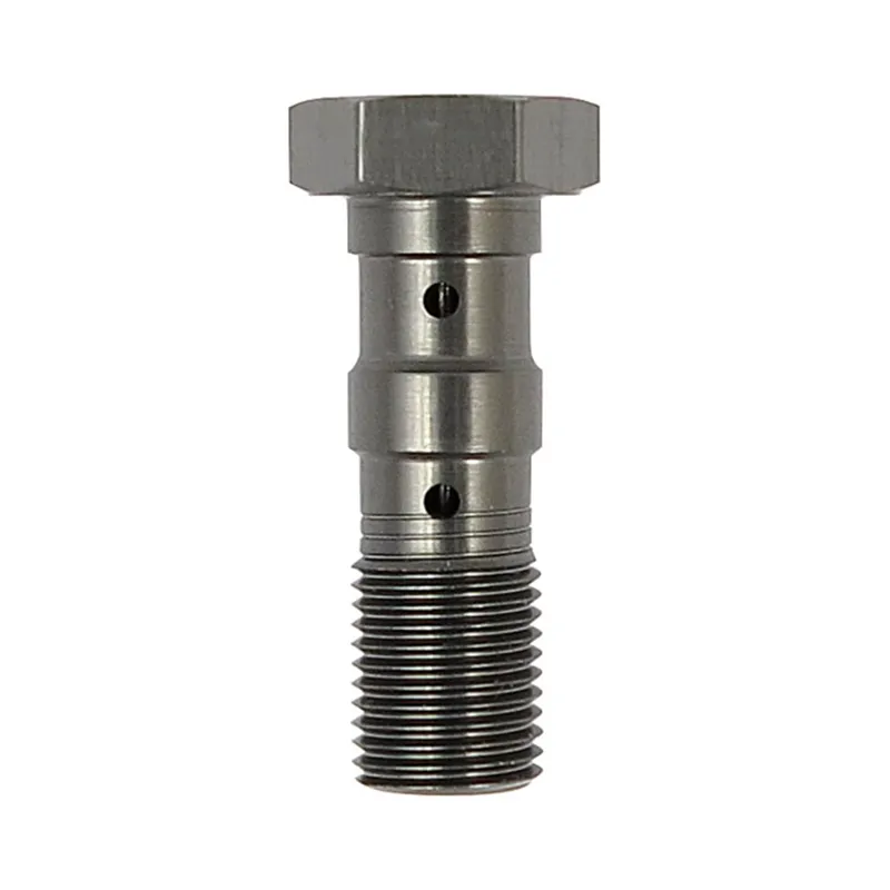 cafe 4 racer - TRW double Banjo Bolt titanium anodized M10x1.00 Brembo - TRW Banjo Bolts & Switches 