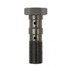 cafe 4 racer - TRW double Banjo Bolt titanium anodized M10x1.00 - TRW Banjo Bolts & Switches 