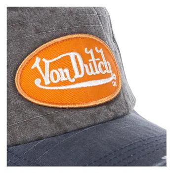 cafe 4 racer - Von Dutch Jack baseball cap orange logo - Von Dutch Caps 