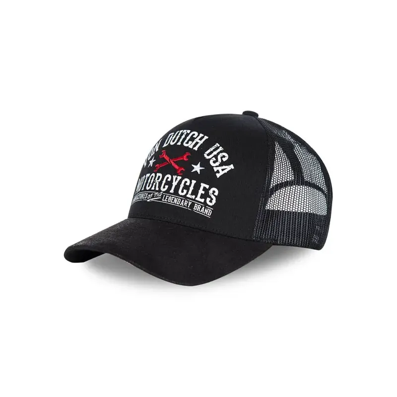 cafe 4 racer - Von Dutch Garage trucker cap black - Von Dutch Caps 
