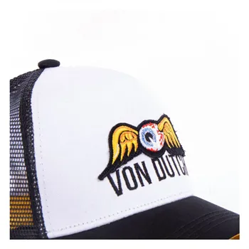 cafe 4 racer - Von Dutch Eyes cap black/yellow - Von Dutch Caps 