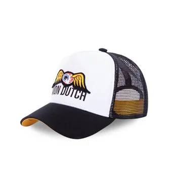cafe 4 racer - Von Dutch Eyes cap black/yellow - Von Dutch Caps 