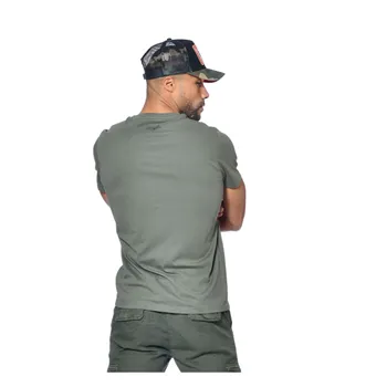 cafe 4 racer - Von Dutch Aaron t-shirt khaki - Von Dutch T-Shirts 