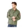 cafe 4 racer - Von Dutch Rebel shirt green - Von Dutch Shirts 