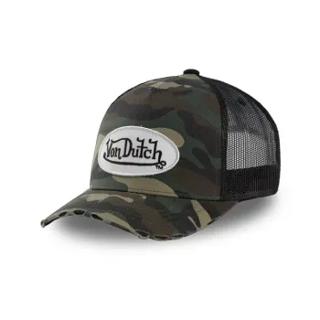 cafe 4 racer - Von Dutch Heritage cap square patch racer/black - Von Dutch Caps 