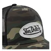 Von Dutch logo cap camouflage