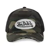Von Dutch logo cap camouflage
