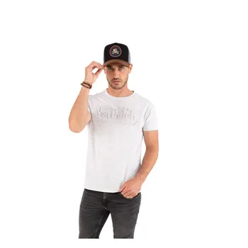 Von Dutch Tričko s logom Boss biele
