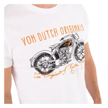 cafe 4 racer - Dickies Oakport dámske boxy tričko biele - DICKIES Tričká 