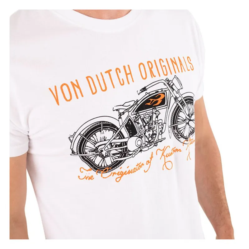 cafe 4 racer - Von Dutch Spot tričko - Von Dutch Trička 