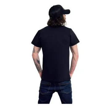 cafe 4 racer - Von Dutch Aaron logo t-shirt black - Von Dutch T-Shirts 