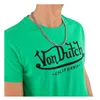 cafe 4 racer - Von Dutch First tričko s logom zelené - Von Dutch Trička 