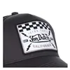 cafe 4 racer - Von Dutch Square trucker cap black - Von Dutch Caps 