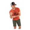 cafe 4 racer - Von Dutch Load t-shirt orange - Von Dutch T-Shirts 