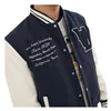 cafe 4 racer - Von Dutch  Vars jacket blue/white - Von Dutch Jackets 