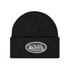 cafe 4 racer - Von Dutch Logo čiapka čierna - Von Dutch Zimné čiapky 