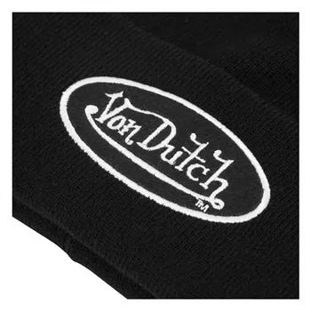 cafe 4 racer - Von Dutch Logo čiapka čierna - Von Dutch Zimné čiapky 