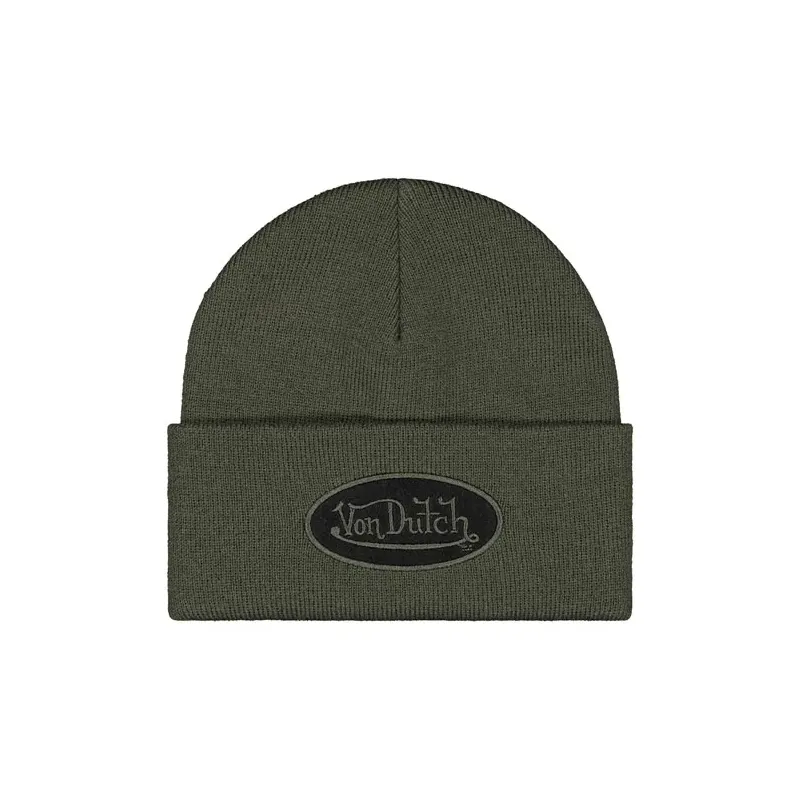 cafe 4 racer - Von Dutch Logo čiapka army - Von Dutch Zimní čepice 