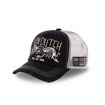 cafe 4 racer - Von Dutch Modern 6-panel cap black - Von Dutch Caps 