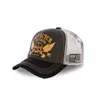 cafe 4 racer - Von Dutch Crew cap black/orange - Von Dutch Caps 