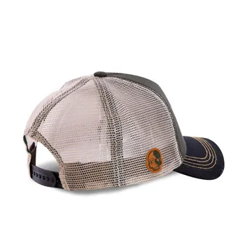 cafe 4 racer - Von Dutch Posádková čiapka čierna/oranžová - Von Dutch Šiltovka 