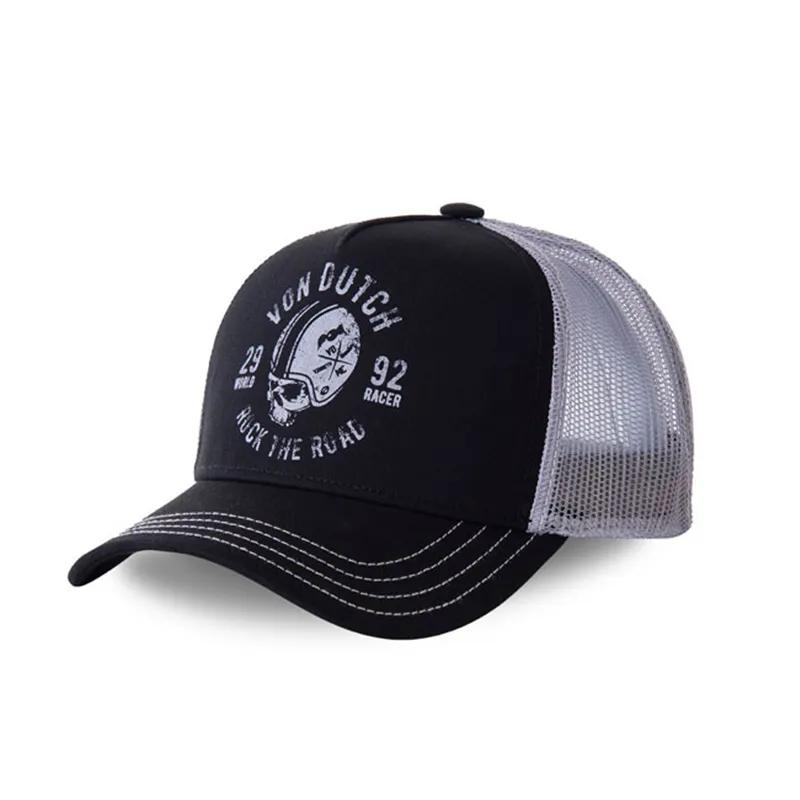 cafe 4 racer - Von Dutch Hel cap black - Von Dutch Caps 