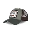 cafe 4 racer - Von Dutch Square cap kaki - Von Dutch Caps 