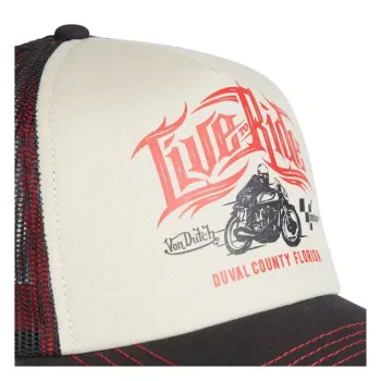 cafe 4 racer - Von Dutch Live Ride čiapka - Von Dutch Kšiltovky 