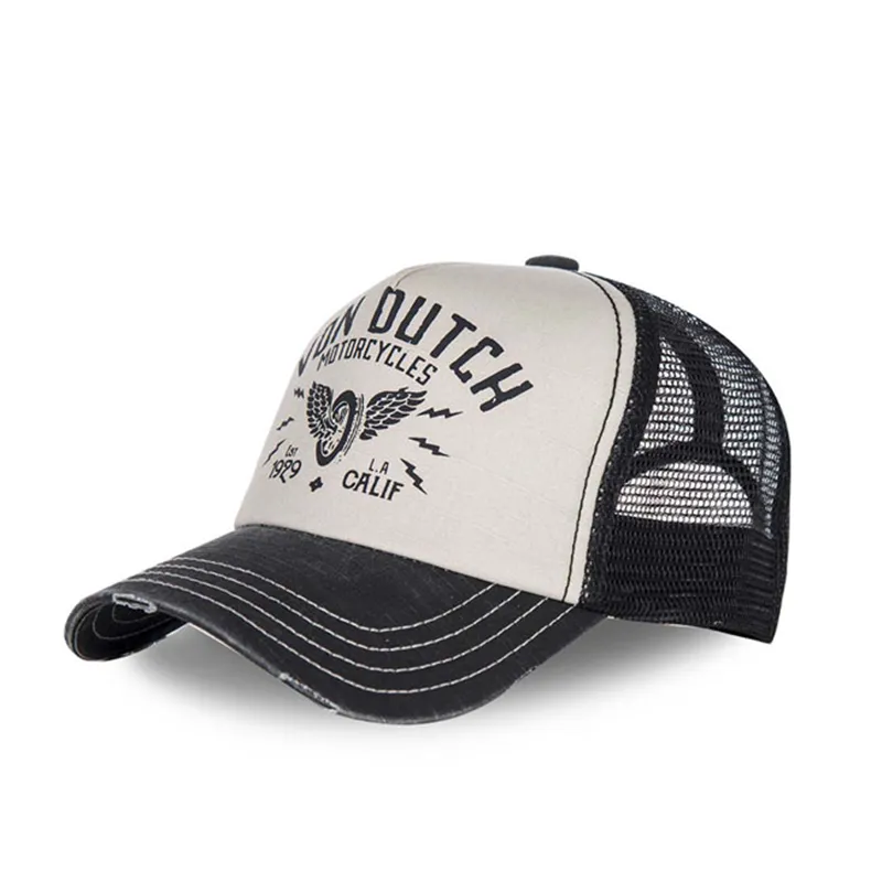 cafe 4 racer - Von Dutch Classic cap dark grey - Von Dutch Caps 