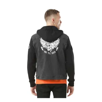 cafe 4 racer - Von Dutch Denim jacket black - Von Dutch Bundy 