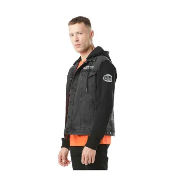 cafe 4 racer - Von Dutch Denim jacket black - Von Dutch Bundy 