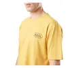 cafe 4 racer - Von Dutch Print chest t-shirt yellow - Von Dutch T-Shirts 