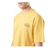 cafe 4 racer - Von Dutch Print hrudné tričko žlté - Von Dutch Tričká 