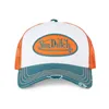 cafe 4 racer - Von Dutch Lifestyle cap orange/white/ blue - Von Dutch Caps 