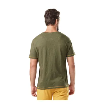 cafe 4 racer - Von Dutch Slub tričko army green - Von Dutch Tričká 