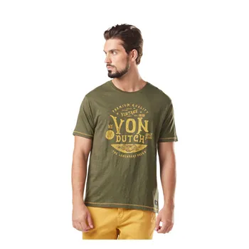 Von Dutch Slub t-shirt army green